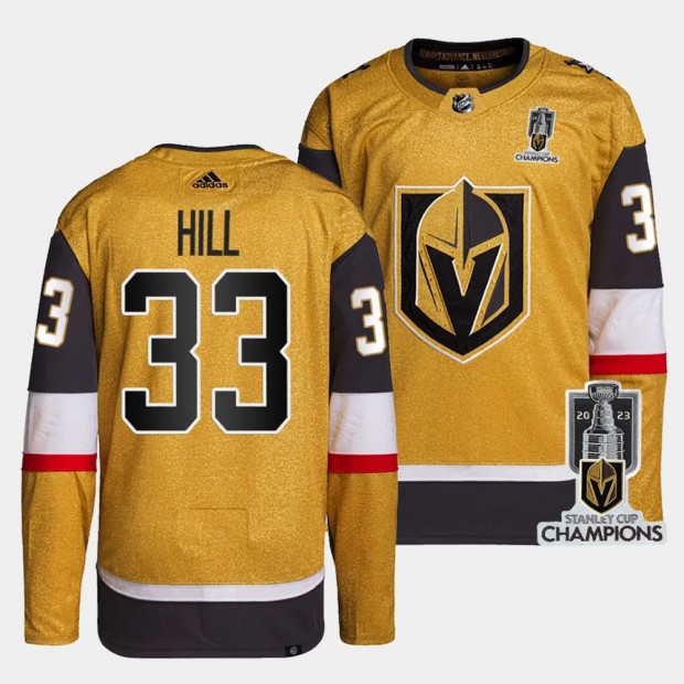 Adin Hill Vgk 2023 Stanley Cup Champions Authentic Home Jersey 