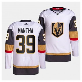 Anthony Mantha Vegas Golden Knights Away White #39 Authentic Primegreen Jersey Men's